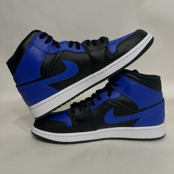 Nike Air Jordan 1 Mid Retro “Hyper Royal” 2024 - Picture 3 of 8